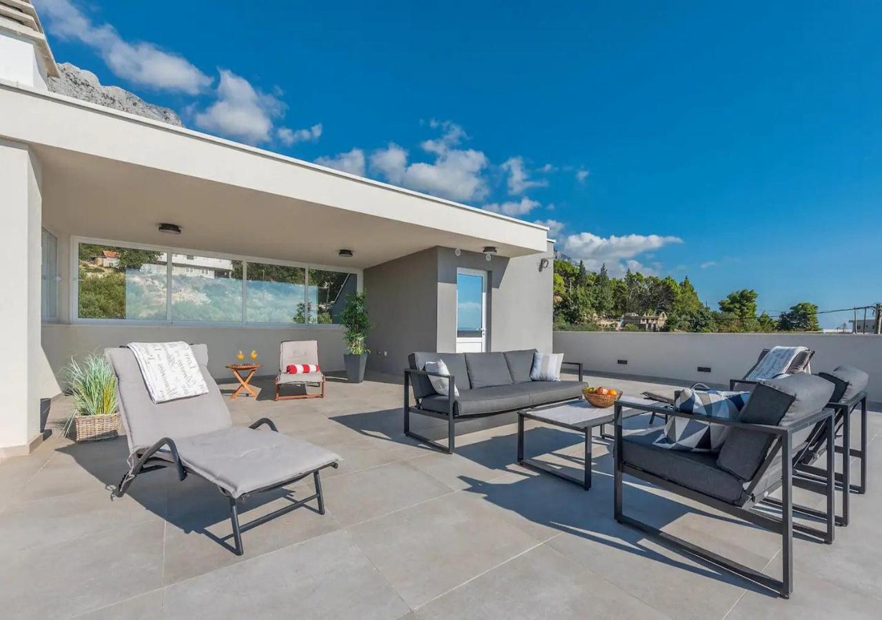 Villa Kuk With Heated Pool Makarska Dış mekan fotoğraf