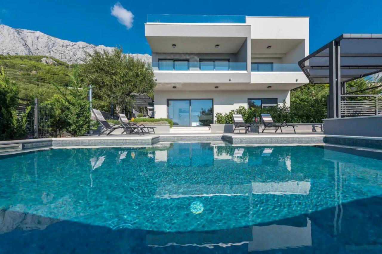 Villa Kuk With Heated Pool Makarska Dış mekan fotoğraf