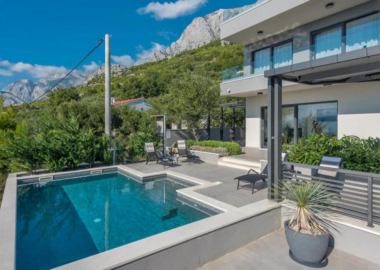 Villa Kuk With Heated Pool Makarska Dış mekan fotoğraf
